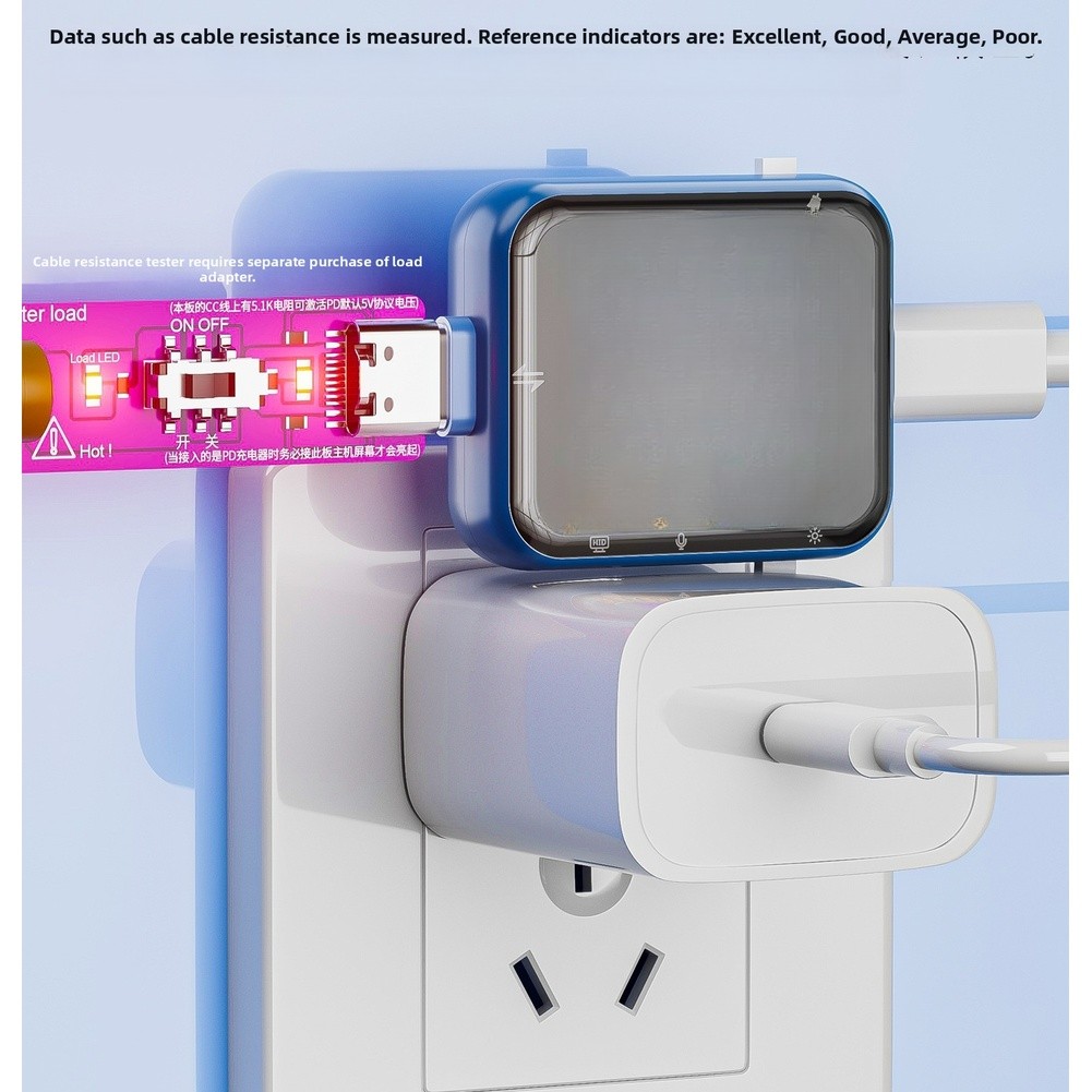 ATORCH T3P USB Power Analyzer  - đánh giá và giá Logic Analyzer Usb