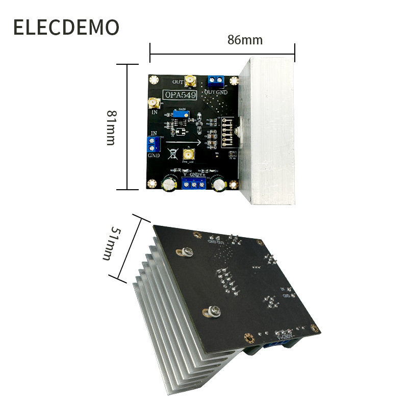 OPA549 Mô Đun Âm Thanh Bộ Khuế - đánh giá và giá Diy Audio Electronics Kit