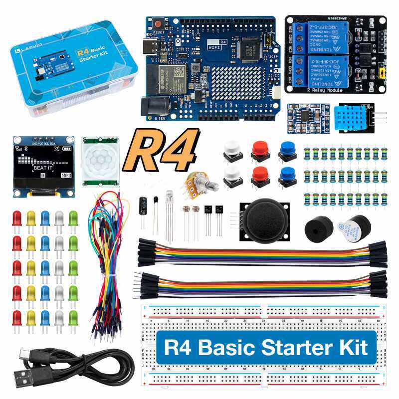 UNO R4 WiFi Compatible Develop - đánh giá và giá Diy Electronics Learning Kit