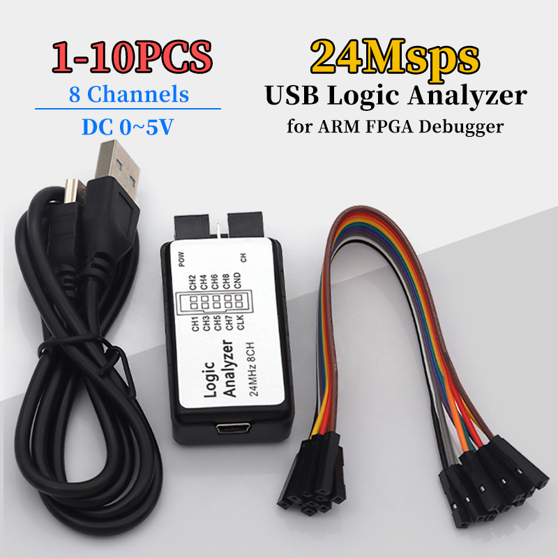 USB Logic Analyzer Microcontro - đánh giá và giá Logic Analyzer Usb