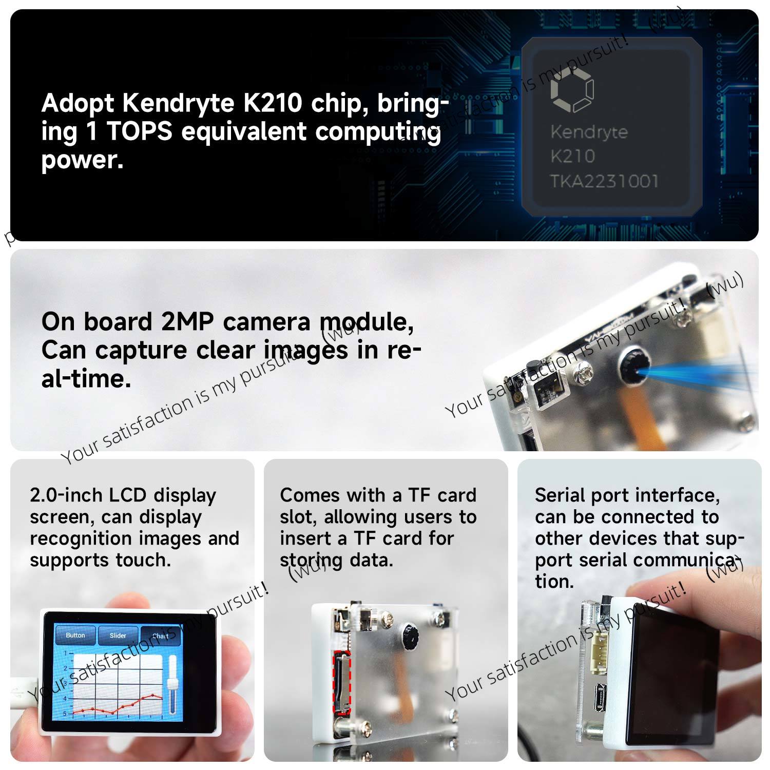 K210 Visual Recognition Module - đánh giá và giá Diy Electronics Learning Kit